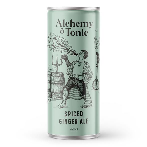 Alchemy & Tonic Spiced Ginger Ale 4 pack