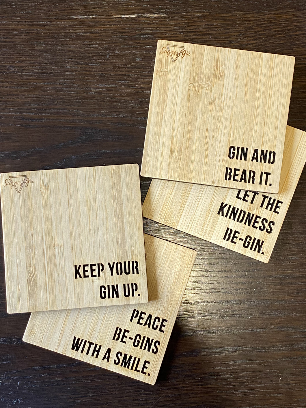 Gin Coaster set - Kindness