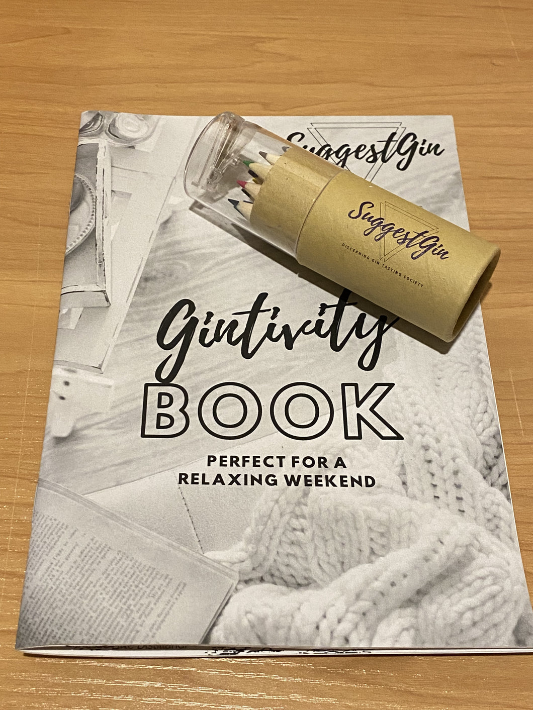 Gintivity book and pencil set