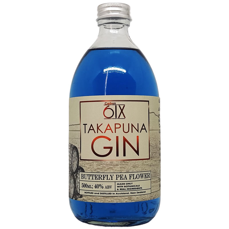 Takapuna Gin Collection Butterfly Pea Flower Gin 500ml