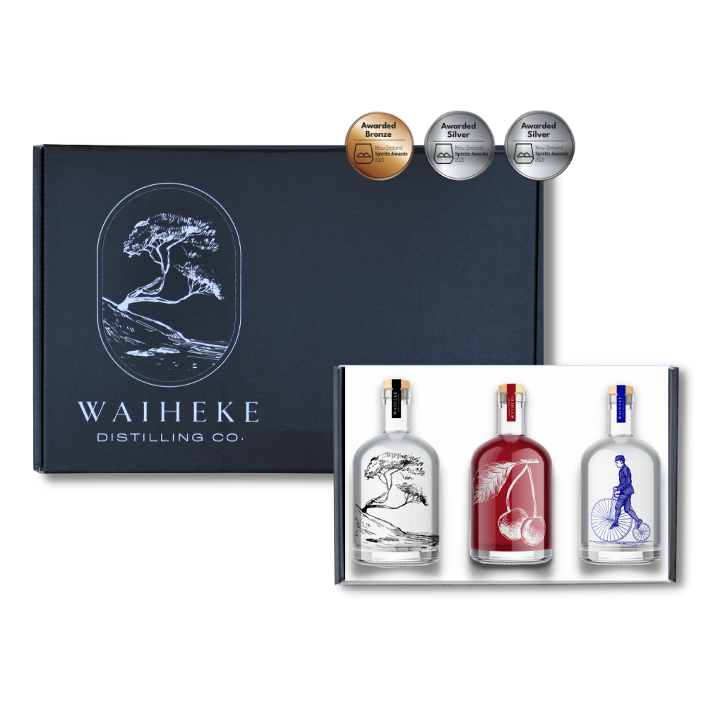 Waiheke Distilling Gift Box 3 x 200ml